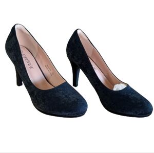 EBYNUE Women's Pumps High-end Suede Sexy Round Toe High Heels Shoes New in Box